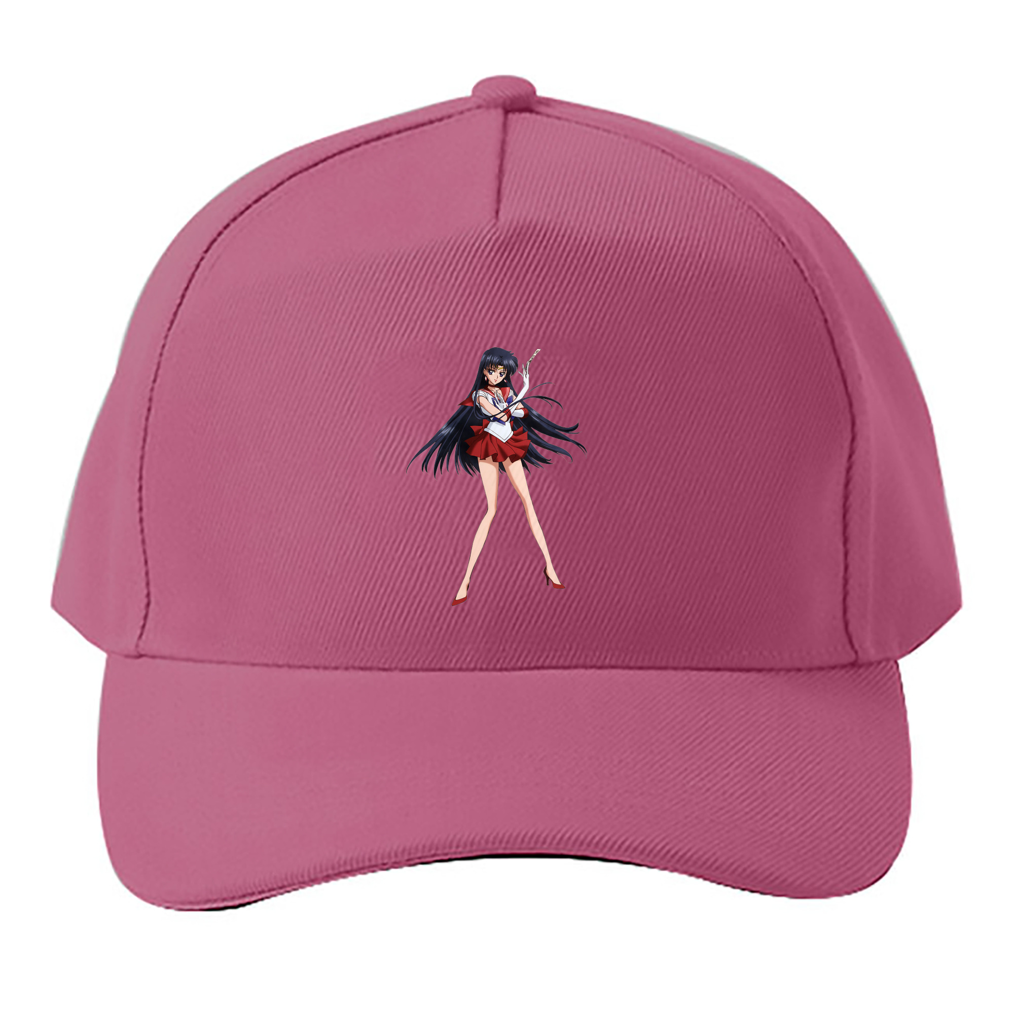 （画像用） 美少女戦士セーラームーン 火野レイ ひの レイ Sailor Moon Hino Rei （セーラーマーズ,Sailor Mars） ベースボールキャップ 綿100％ 男女兼用 帽子 スポーツ